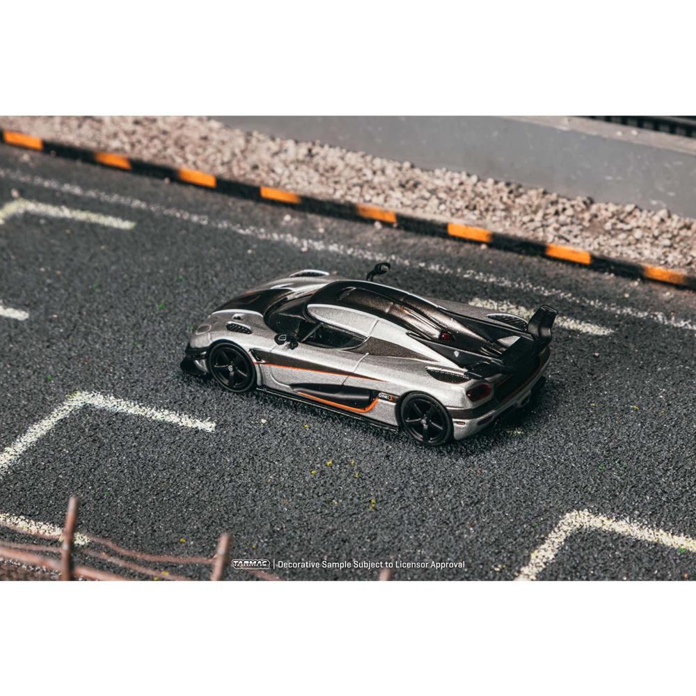 PreSale TW 1/64 Diecast Model Car Koenigsegg One:1 Silver High Performance Limited Edition Gift for Boys Adults