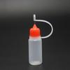 Needle-Point Liquid Dispensing Bottle for Makeup, Tattoo Pigment, Essential Oils, PE Plastic