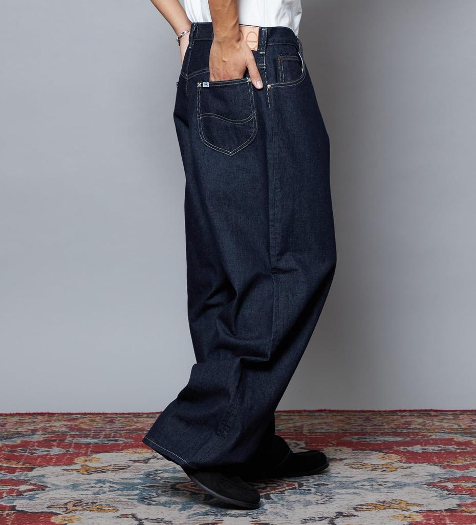 Lee 101 101st Anniversary 101-Z Wide Denim Pants Indigo L PlusLong