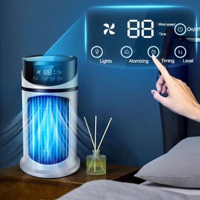 Air Cooler Mobile Air Cooler Portable Air Conditioner Mobile Multifunction Air Cooler Fan Water Cooling Fan for Office Home