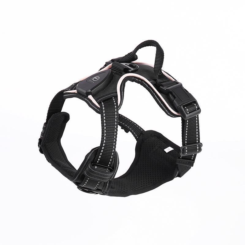 LED Flashing Dog Vest with USB Charging and Explosion-Proof Design