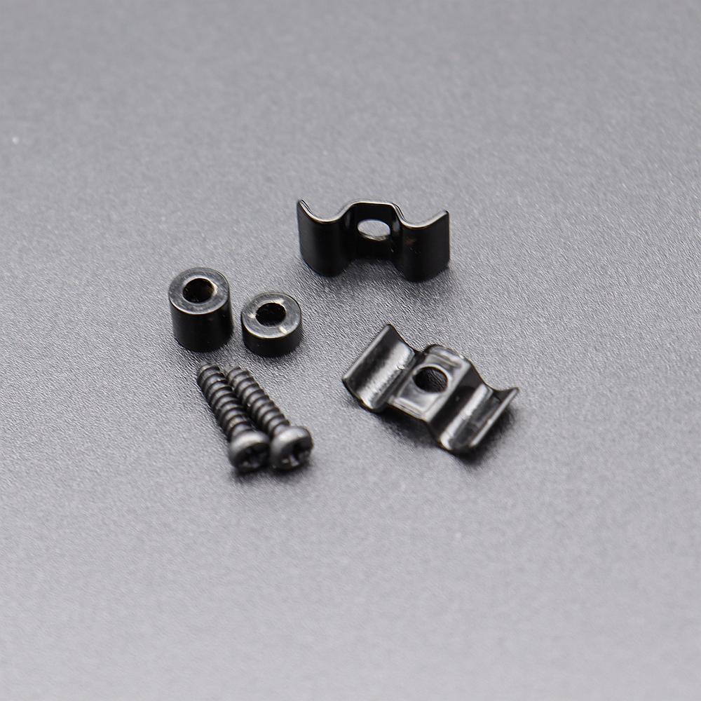 2Set Guitar String Trees String Retainer Guides With Spacer Screw With Strat Tele Style Electric Guitar Bass Parts Replacement