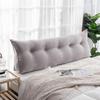 Korean Velvet Nordic Triangle Headboard Cushion: Removable, Washable, Tatami Soft Pack, Lumbar Support, Large Backrest Pillow