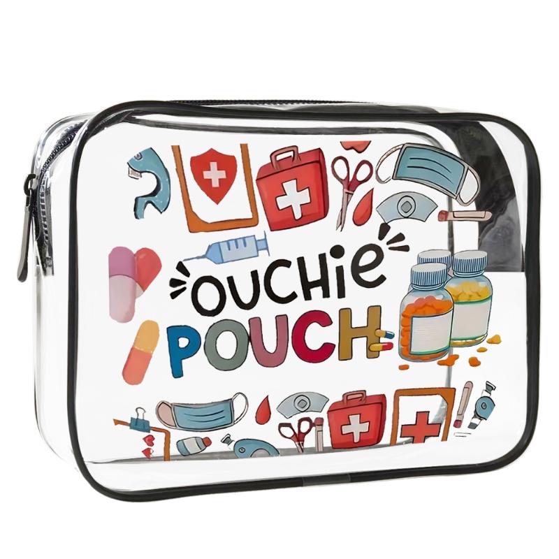 Clear PVC Cosmetic Storage Pouch