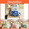 Adorable Korean Style Kids Backpack In Green Pink Blue And White For Boys And Girls