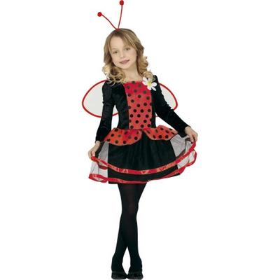 Fiestas Guirca Girls Ladybird Costume Set