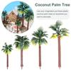 Miniatura Plante Nisip Masa Ghivece Model Craft Micro Peisaj Plastic Bonsai Cocos Palm Tree
