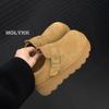 thick-soled women's muffin sole velvet warm all-inclusive cotton shoes snow boots new winter women's shoes winter shoes