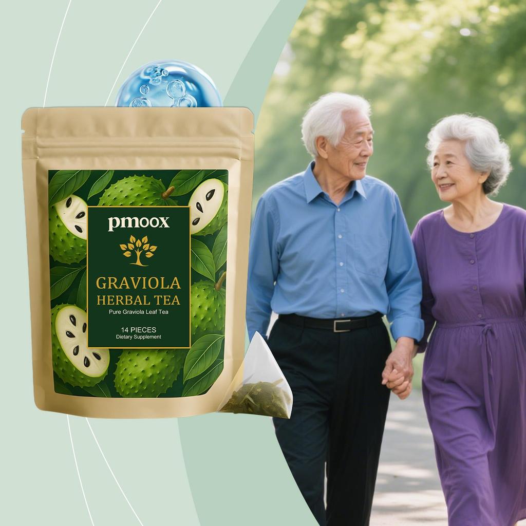 Herbal Soursop Leaf Tea, Natural Ingredients for Calmness & Daily Stress Relief