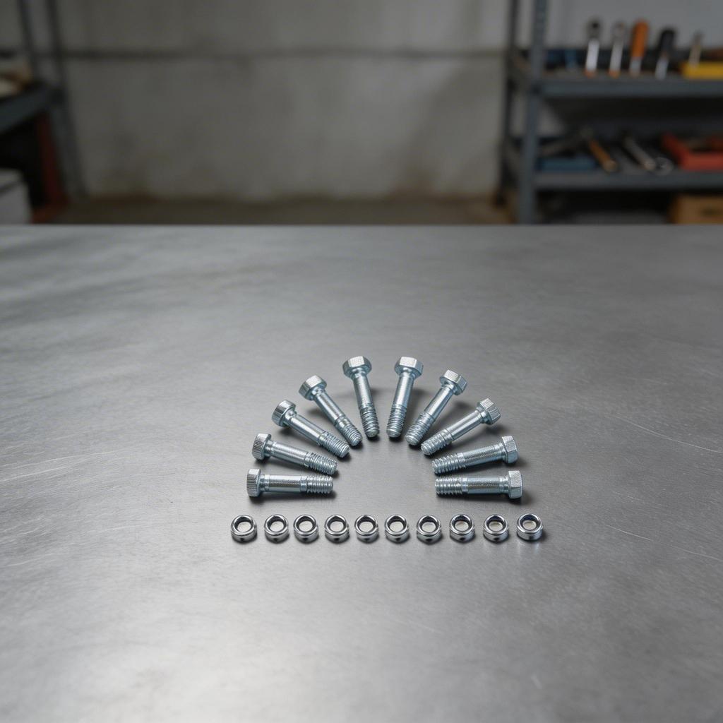 Metal Shear Pins Shear Pin Kit Snow Blower Pin Replacement Hardware
