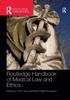 Libro Routledge Handbook of Medical Law and Ethics