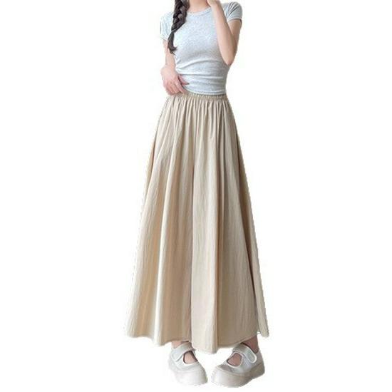 Culottes d'été amincissantes taille haute en soie glacée Yamamoto 2025 pour femmes