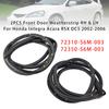 2PCS Front Door Weatherstrip RH & LH For Honda Integra Acura RSX DC5 2002-2006