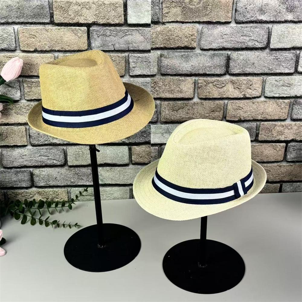 Gentleman's Beach British Top Hat Men's Hat Jazz Trend Hat Travel Hat French Straw Hat Sun Hat Summer