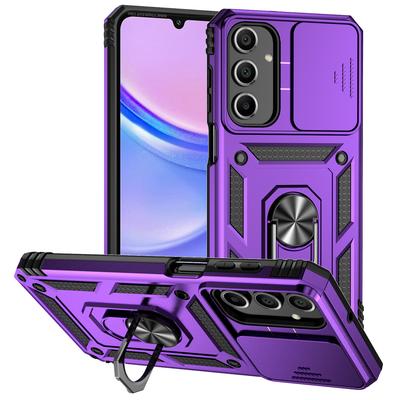 Für Samsung Galaxy A16 A06 M53 M33 Hülle Ringhalter Panzer Stoßfest Coque Für Galaxy A73 A13 A53 A04 A33 A72 Linsenschutzhülle