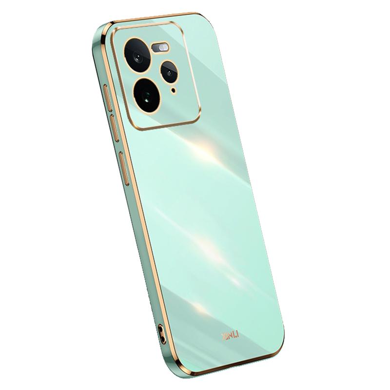 XINLI For Realme GT 7 Pro 5G Case TPU Phone Cover with Electroplating Frame