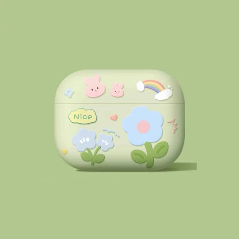 Applicable AirPods4 Protective Case Pro2 Apple 3rd Generation 4th Generation Earphone Case All-inclusive Wireless Bluetooth Earphone Case