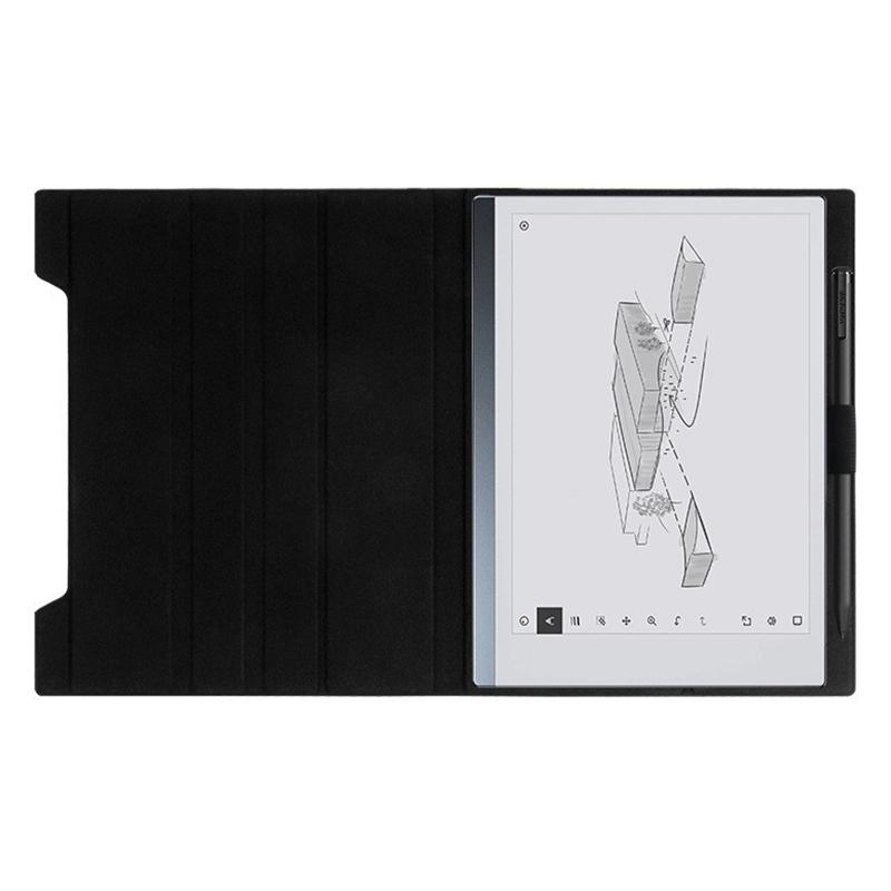 

For Remarkable 2 E-Reader Case PU Leather+PC Anti-Scratch Stand Cover A