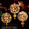 Lampion 5D na Chiński Nowy Rok Lśniący Ręczny Lampion Koń Przezroczysty Lampion Koń Prezenty