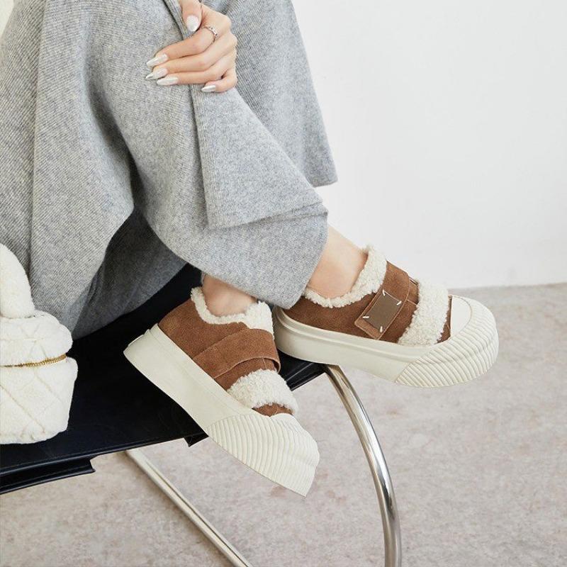 Women's Shoes Autumn Wear Resistant 2024 New Casual Comfortable Wear Resistant Platform Flat Bottom Soft-soled Shoes for Women