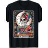 The Sew-ciopath Funny  Card Sewing Skeleton Womens T-Shirt Unisex T-Shirt Comfortable Perfect for Home|Outdoor|Work|Gifting (Birthdays|Valentine's