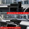 For Honda N-VAN 2024 2025 Front Dashboard Navigation Screen Storage Box Water Cup Holder Container Cover Interior Accessories