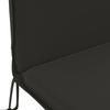 Sun Lounger Cushion GEMERT 100percent  Polyester Black