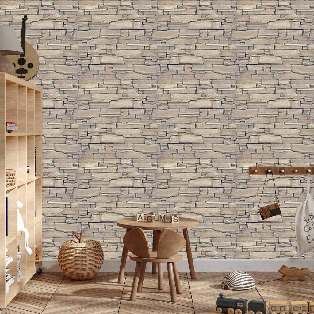 Decorative slate stone wallpaper for living room and bedroom 50x1000