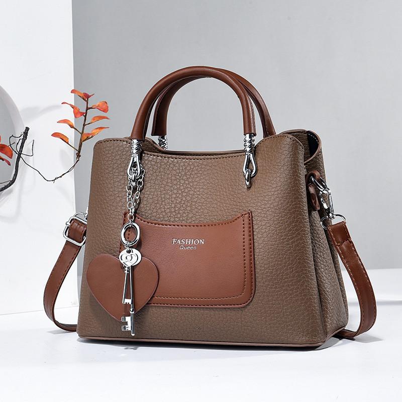 2023 New Fashion Color Block Shoulder Bag Simple Crossbody Bag For Women