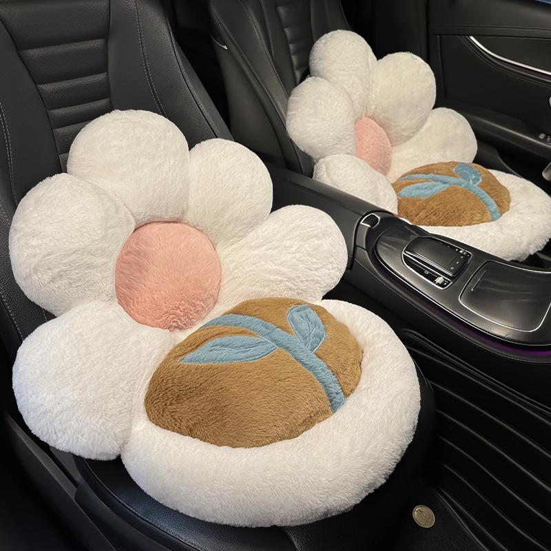 2025 Floral Lumbar Car Seat Cushion for Women
