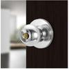 Stainless Steel round Ball Door Knobs Passage Entrance Lock Handle for Bedrooms Living Rooms Hardware Accessories