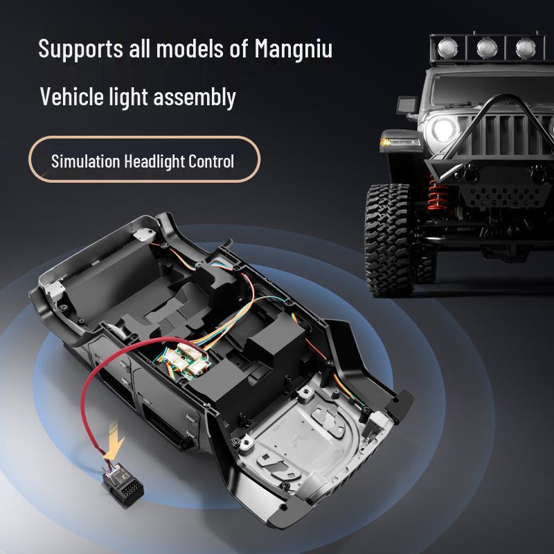 MN-89K 2.4G Six-Channel Pistol Grip Remote Controller for Car, Boat, and Tank Models