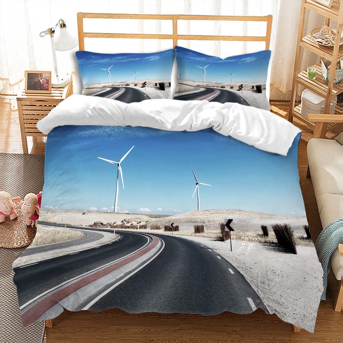 

Comforter Windmill S For Kids Teens Adults Lightweight Down S Bedroom Decor 2 S 1 No Quilt Comforter (quilt)-EU Single(135*200cm)3pcs