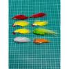 Used Managed fishing, lake Completed flies (marabou, MSC, zonker) 27 nymphs and fly case included
