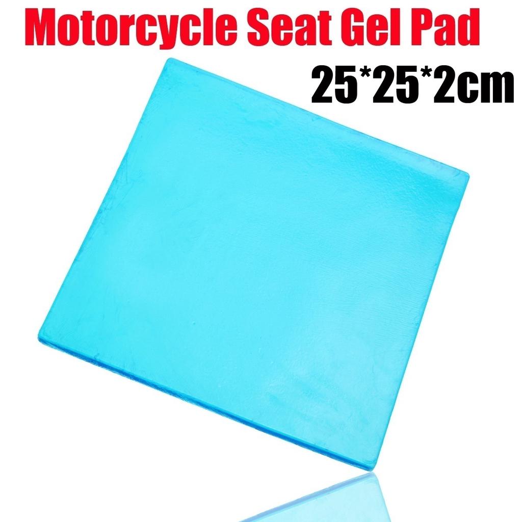 LisylineAuto Motorcycle Seat Gel Pad Seat Cushion Shock Absorption Mats