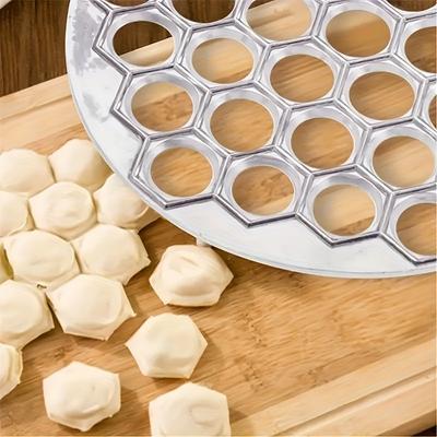 Edelstahl Teigtaschen Ravioli Pressform 37 Löcher Rund DIY Gebäckmacher Lebensmittel Küchenwerkzeug Backen Hausgemacht… Mehr