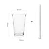 350ml Transparente Glastasse Japanisches Hitzebeständiges Glas Wasserbecher Milchkaffeetassen Teetasse Hochzeitsgeschenke Dropship