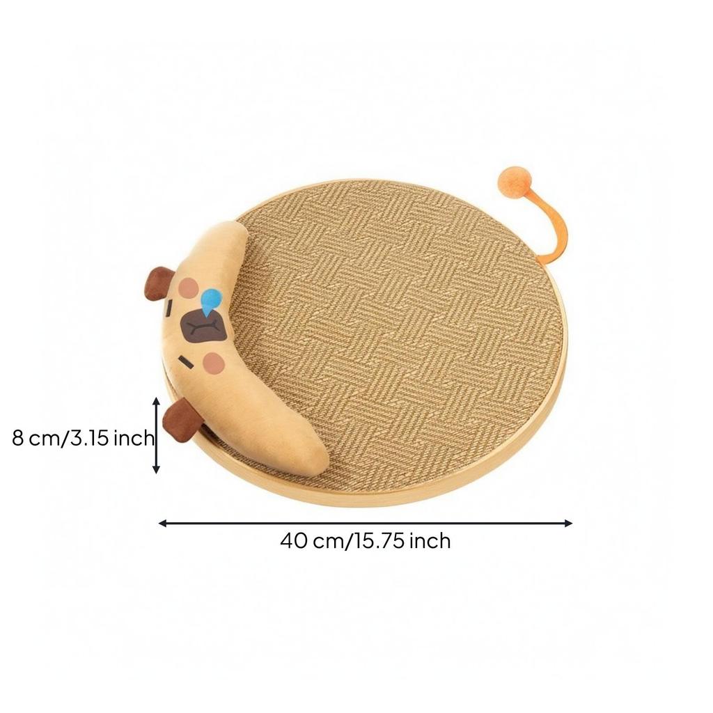 Breathable Cat Cooling Mat with Pillow Cool-Feel Bed Woven