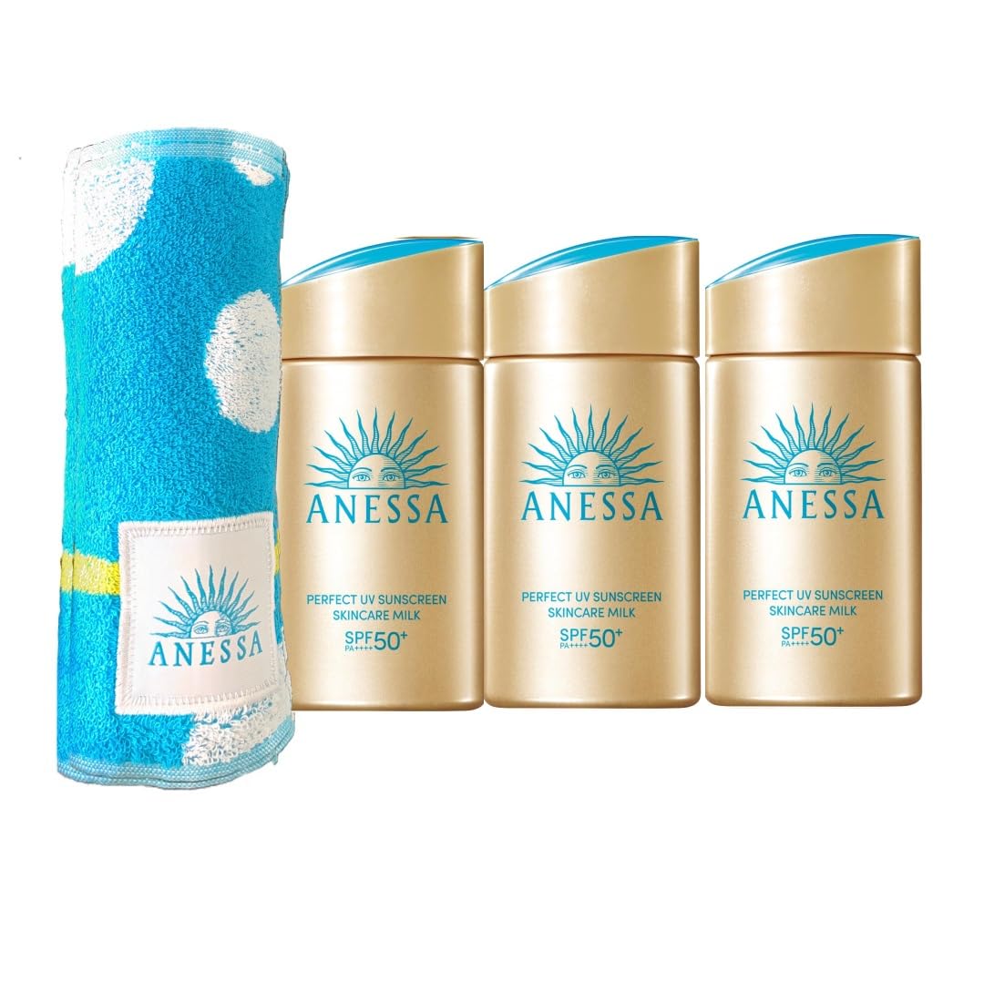 

ANESSA Perfect UV Skin Care Milk NA 60 мл Полотенце (Набор 3) +