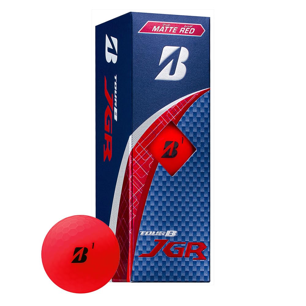 Bridgestone TOUR B Ball TOUR B JGR Ball 1 Sleeve FF красный