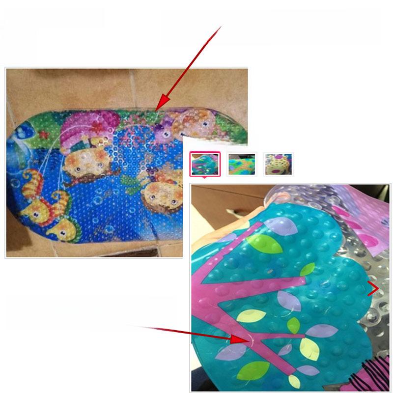 Children's Cartoon Anti-Slip Waterproof PVC Bathroom Mat