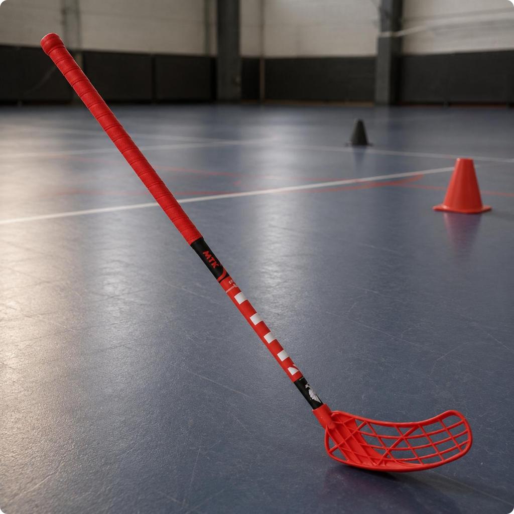 Carbon Fiber Floorball Stick Pu Grip Wrap Openwork Blade Floorball Stick