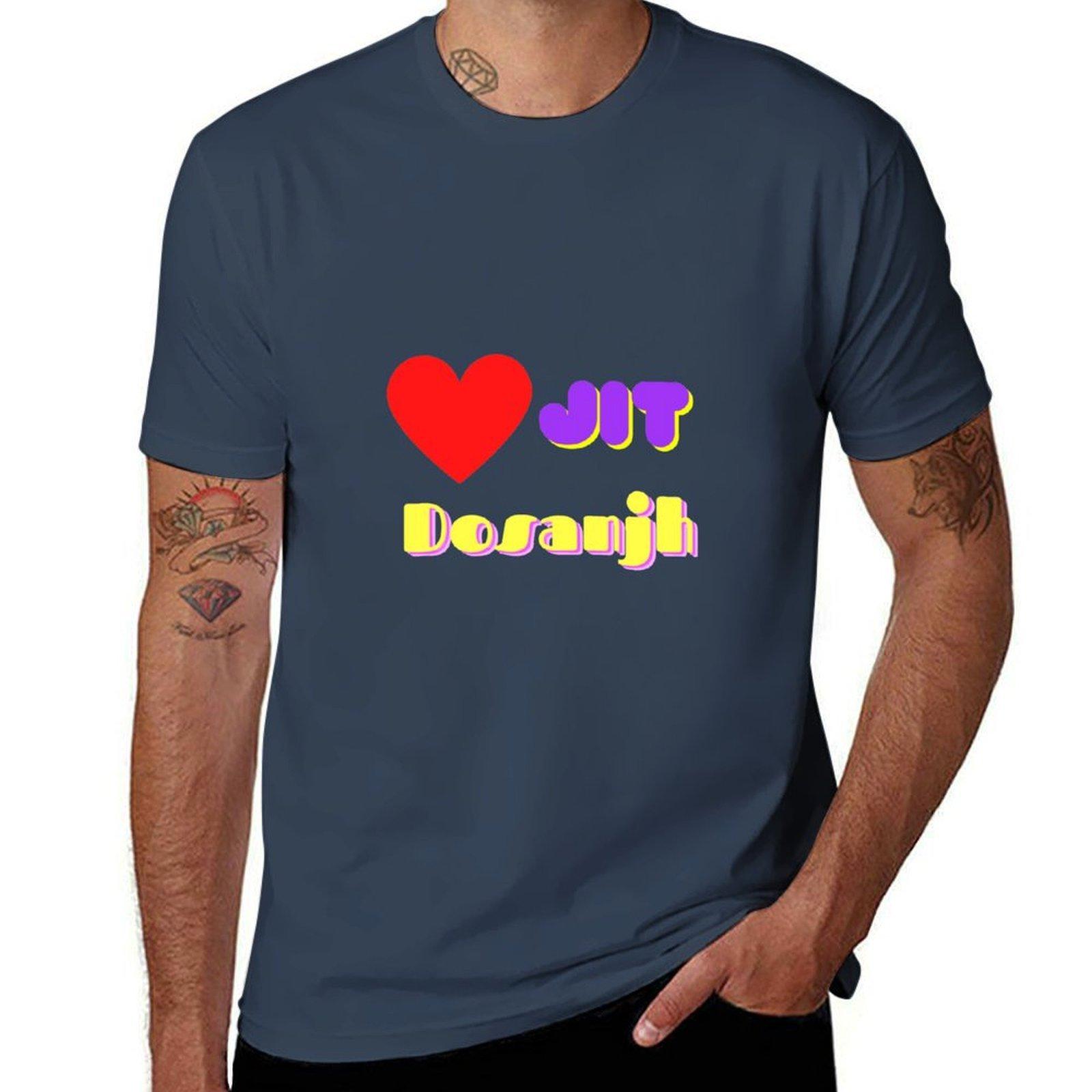Fan of Diljit Dosanjh T-Shirt funny t shirts cotton funny t shirts man T-Shirt S
