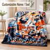 Haikyuu Benutzerdefinierter Name Flanell-Kuscheldecke Weich Warm für Sofa Bett Innenbereich Zuhause