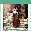 Embroidery 5d Diamond Diamond Diy Painting Woman And Dog Animal Diamond Painting