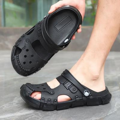 Fashion Ultralight Men's Sandal Hole Shoes In Welcome Deal Luxury H Adult Casual Outdoor Cheap Liquidation Summer Sale Buy 39 Male Shoe