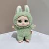 Cute Animals Vinyl Face Plush Toy Rabbit Bear Sheep Stuffed Doll Gift Bag Pendant
