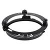 7inch Electroplated Black Headlight Extension Trim Ring Bracket Motorcycle