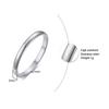 2MM Thin Classic Dome Ring Stainless Steel Wedding Band for Men Women Stacking Rings Comfort Fit Domed Polished