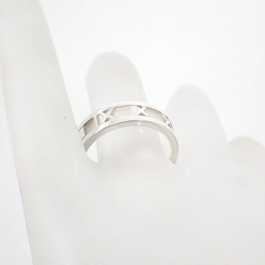 [Used] TIFFANY/Tiffany 925 Atlas Ring/Size 15/j44-1